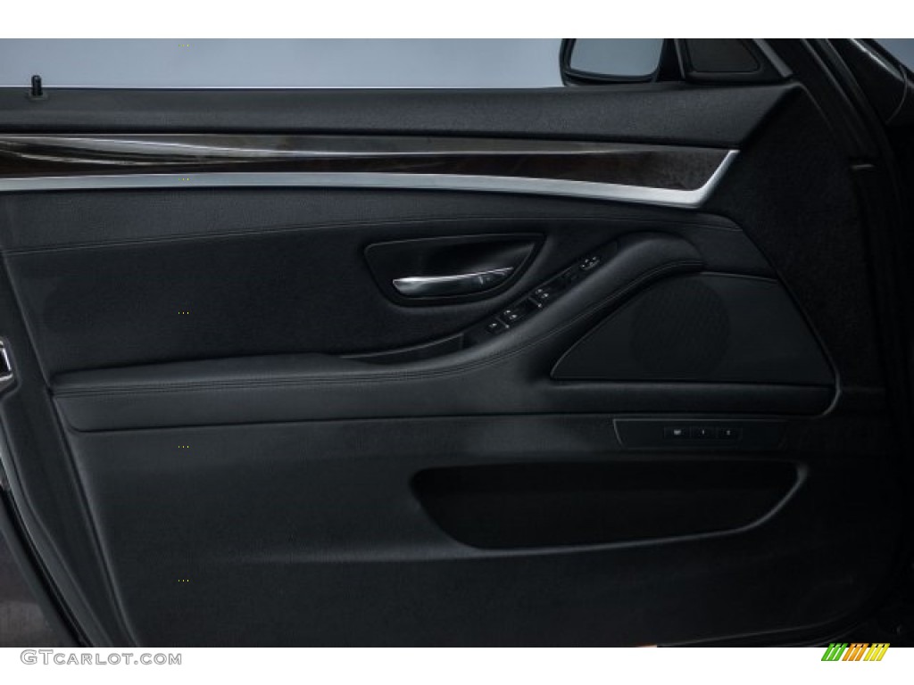 2015 5 Series 528i Sedan - Space Gray Metallic / Black photo #18