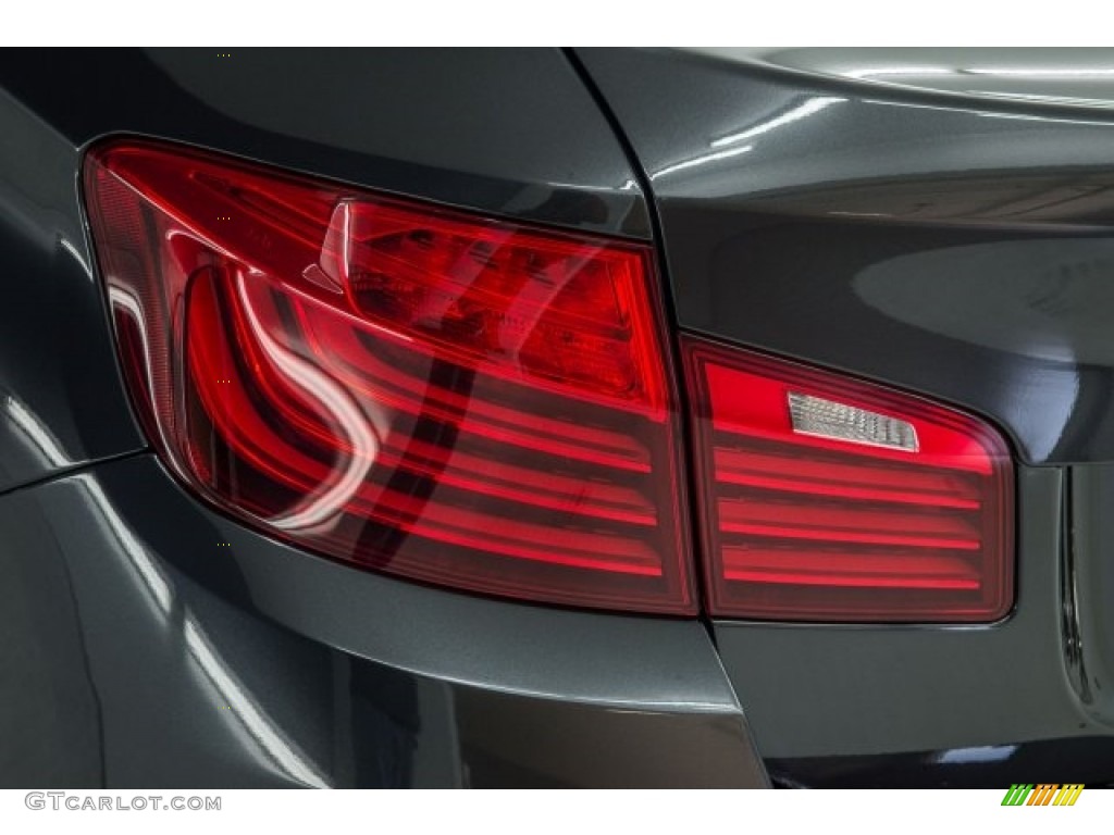 2015 5 Series 528i Sedan - Space Gray Metallic / Black photo #19
