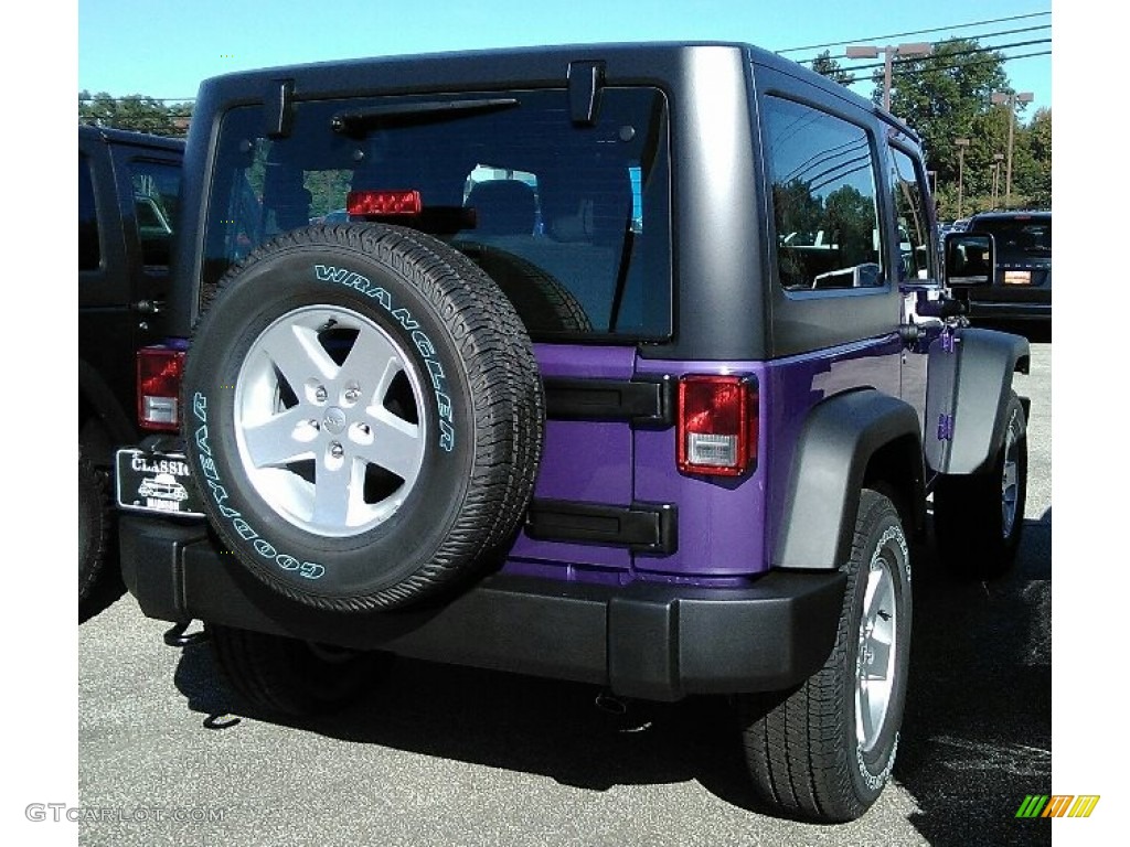 2017 Wrangler Sport 4x4 - Xtreme Purple Pearl / Black photo #2