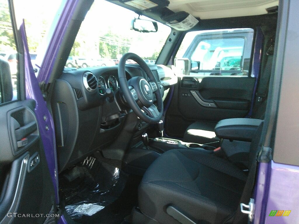 2017 Wrangler Sport 4x4 - Xtreme Purple Pearl / Black photo #4