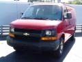 2004 Victory Red Chevrolet Express 2500 Cargo Van  photo #4