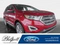 Ruby Red Metallic 2017 Ford Edge SEL