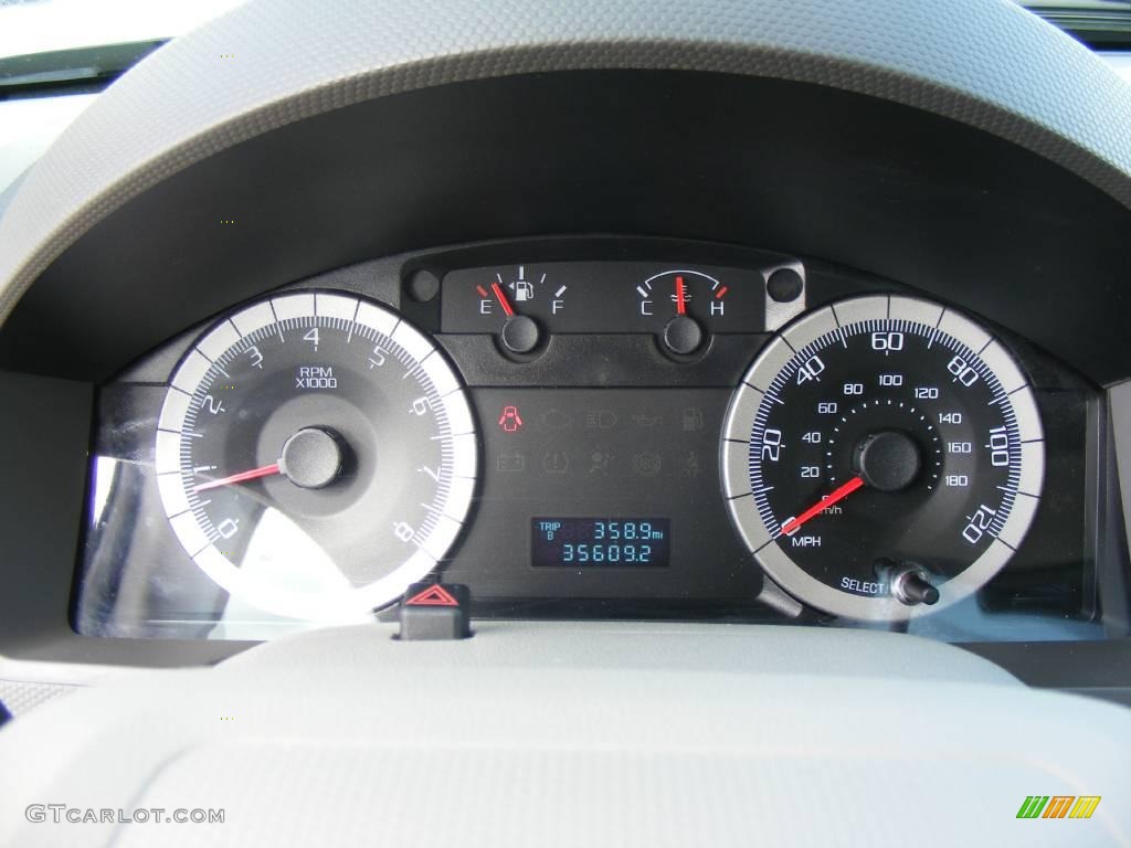 2008 Escape XLT V6 4WD - Black Pearl Slate Metallic / Stone photo #45