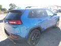 2018 Hydro Blue Pearl Jeep Cherokee Limited 4x4  photo #5