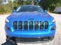 2018 Hydro Blue Pearl Jeep Cherokee Limited 4x4  photo #8
