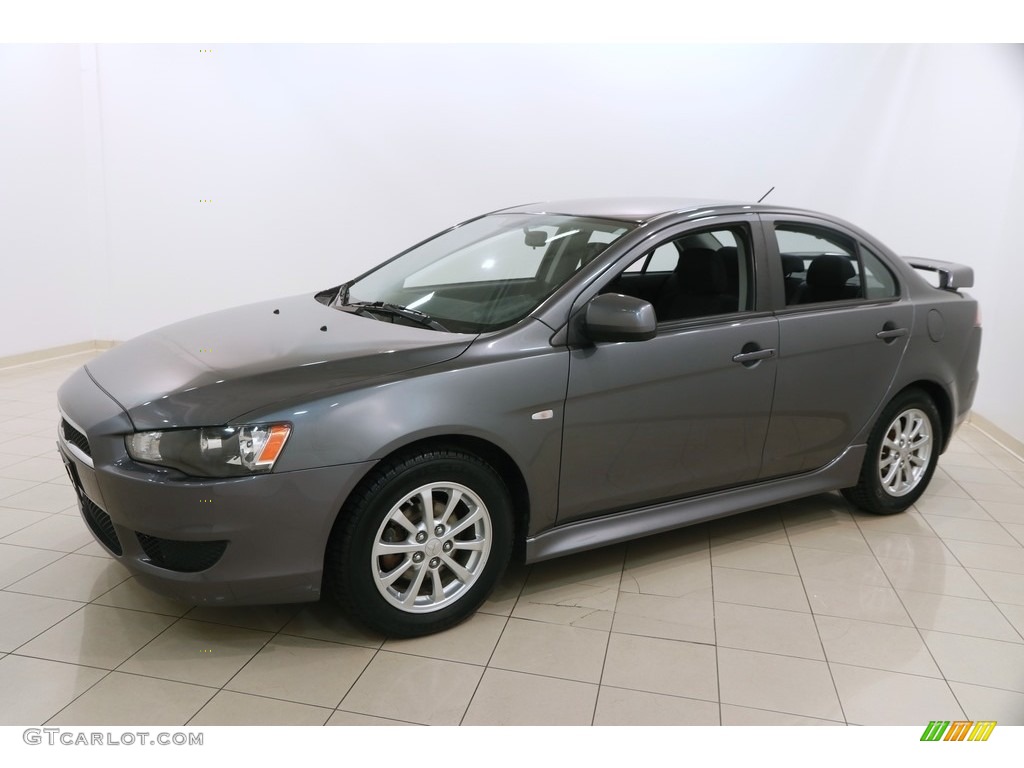 2011 Lancer ES - Graphite Gray Pearl / Black photo #3