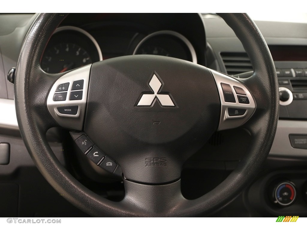 2011 Lancer ES - Graphite Gray Pearl / Black photo #7
