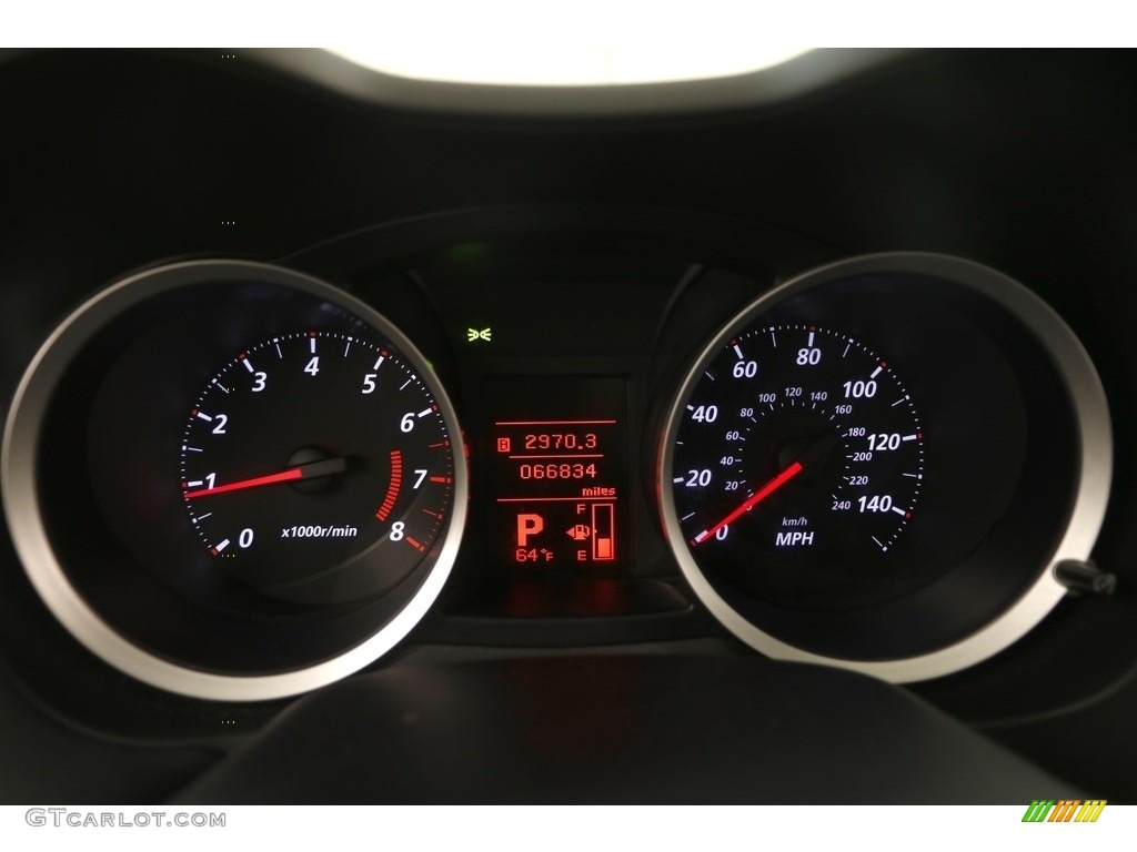 2011 Lancer ES - Graphite Gray Pearl / Black photo #8