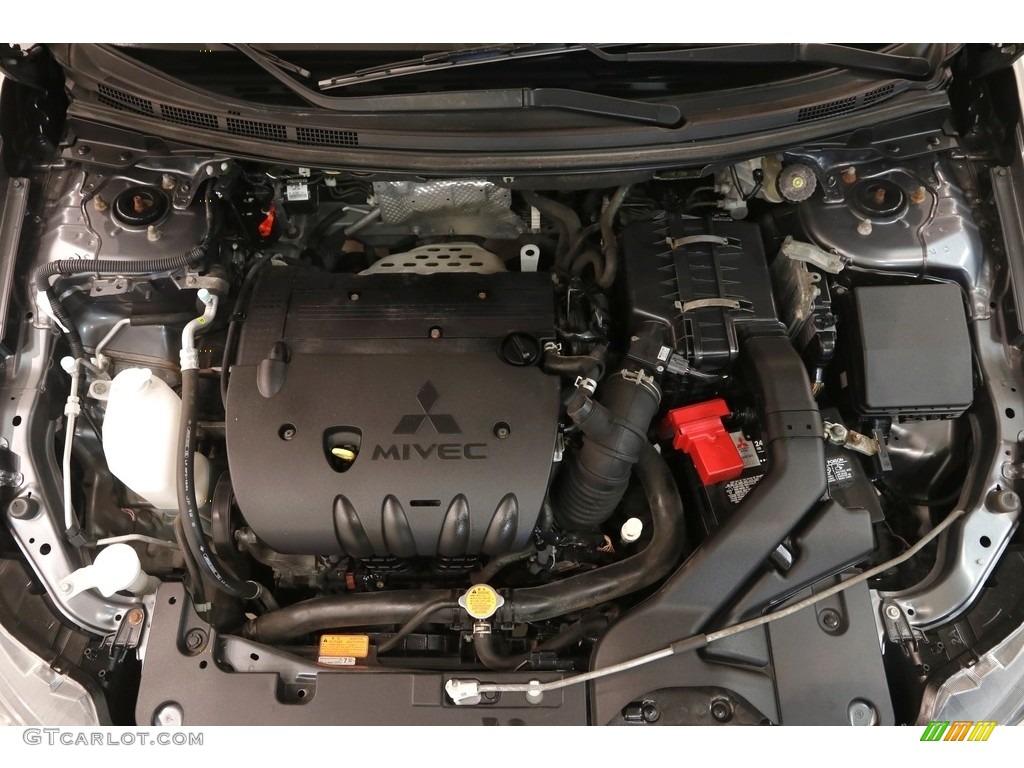 2011 Lancer ES - Graphite Gray Pearl / Black photo #17