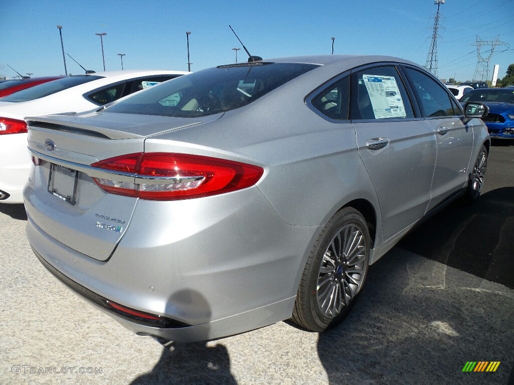 2018 Fusion Hybrid Titanium - Ingot Silver / Ebony photo #3