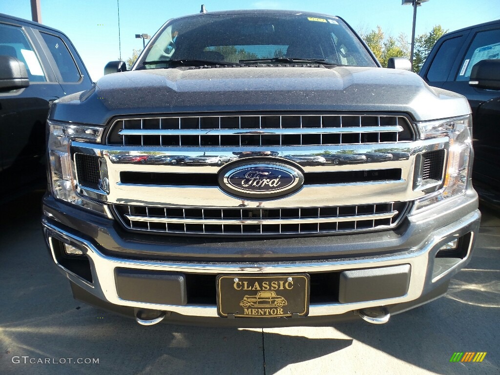 2018 F150 XLT SuperCab 4x4 - Magnetic / Earth Gray photo #2