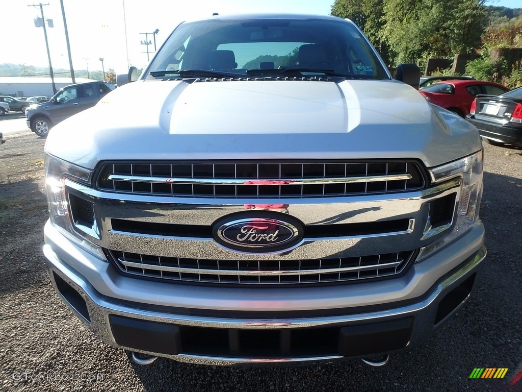2018 F150 XLT SuperCab 4x4 - Ingot Silver / Earth Gray photo #7