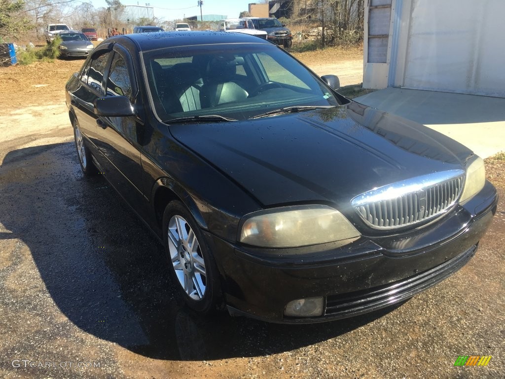 2003 LS V8 - Black / Black photo #4