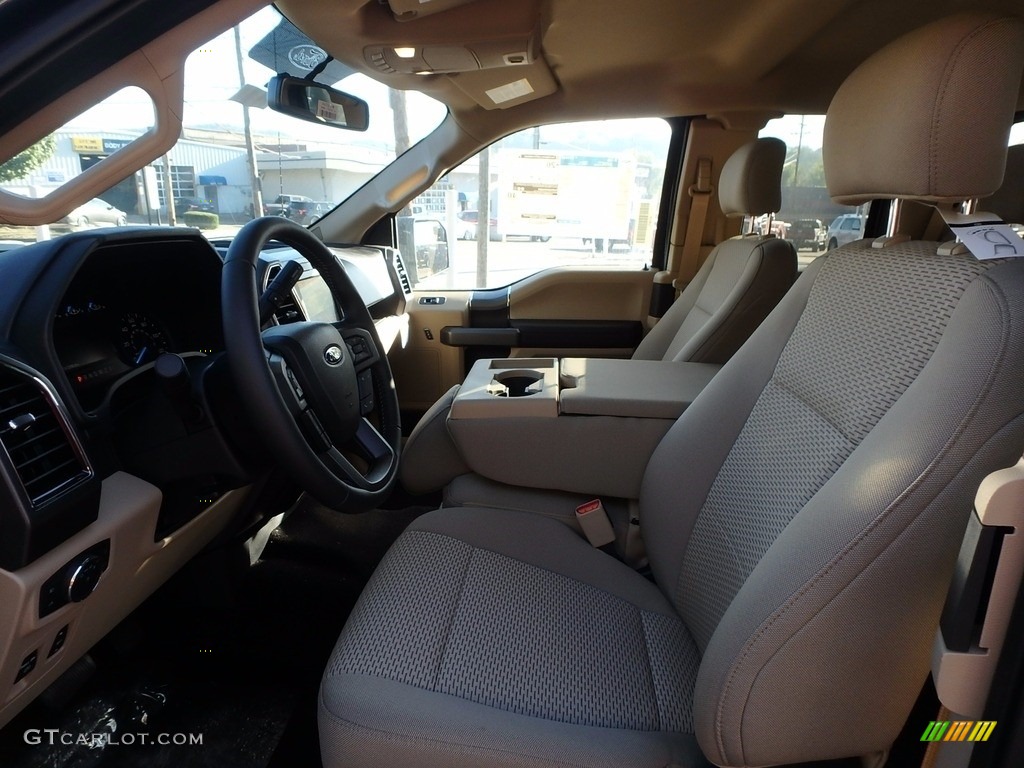2017 F150 XLT SuperCab 4x4 - Blue Jeans / Light Camel photo #10