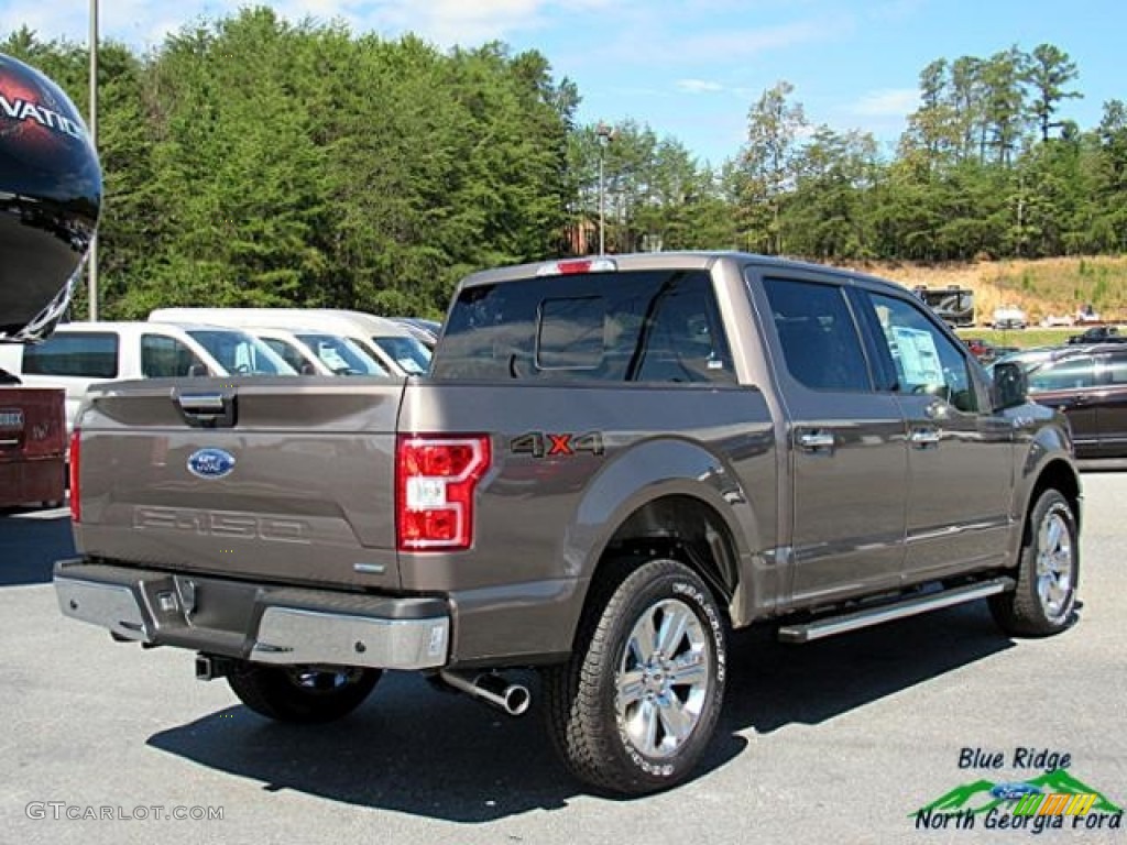 2018 F150 XLT SuperCrew 4x4 - Stone Gray / Earth Gray photo #5