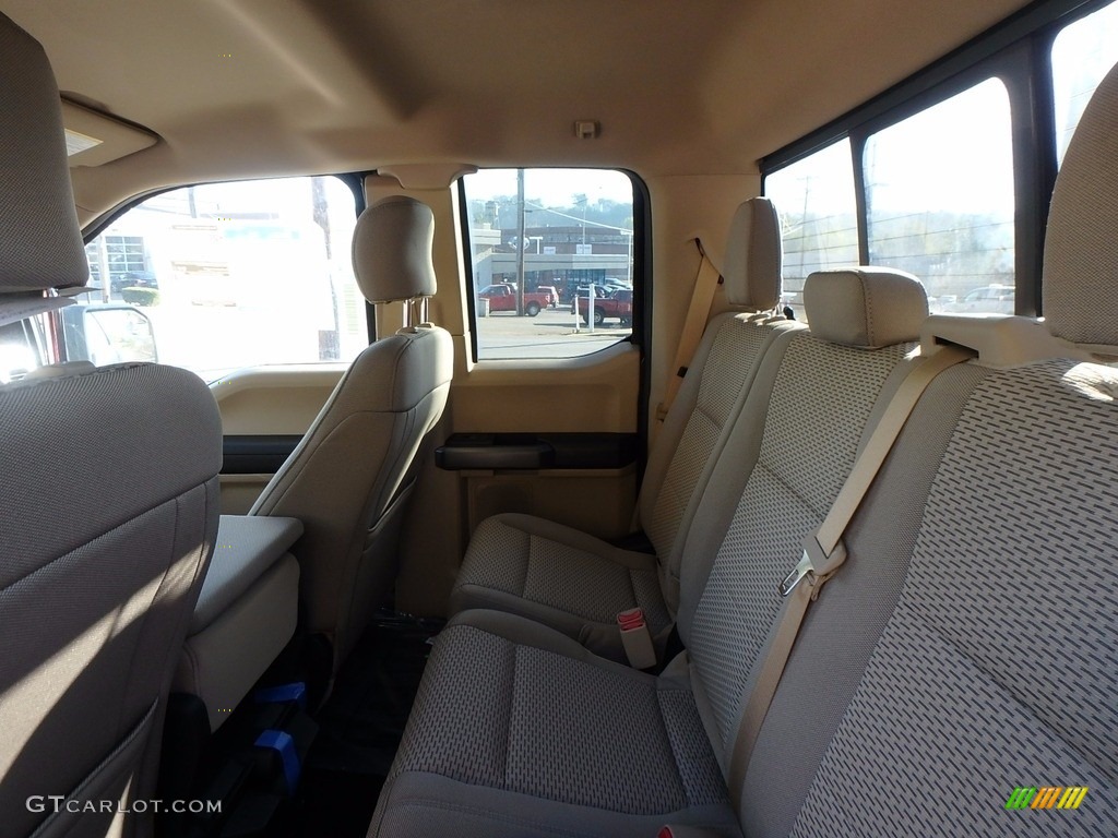 2017 F150 XLT SuperCab 4x4 - Blue Jeans / Light Camel photo #11