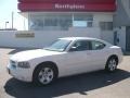 2008 Stone White Dodge Charger SE  photo #1