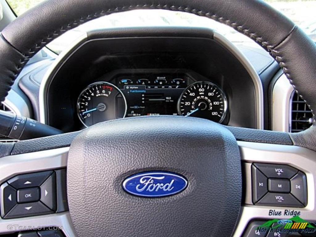 2017 F150 Lariat SuperCrew 4X4 - Ingot Silver / Black photo #21