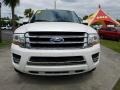 2016 White Platinum Metallic Tricoat Ford Expedition EL Limited  photo #7