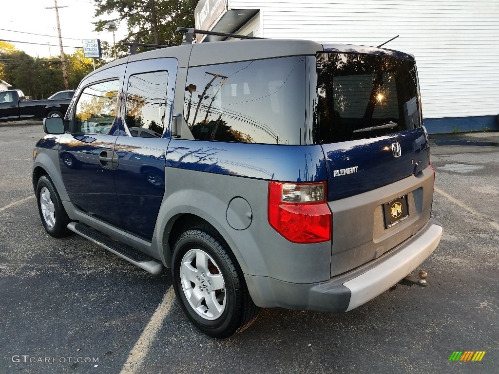 2003 Element EX AWD - Eternal Blue Pearl / Gray photo #3