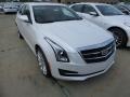 Crystal White Tricoat 2018 Cadillac ATS Luxury AWD