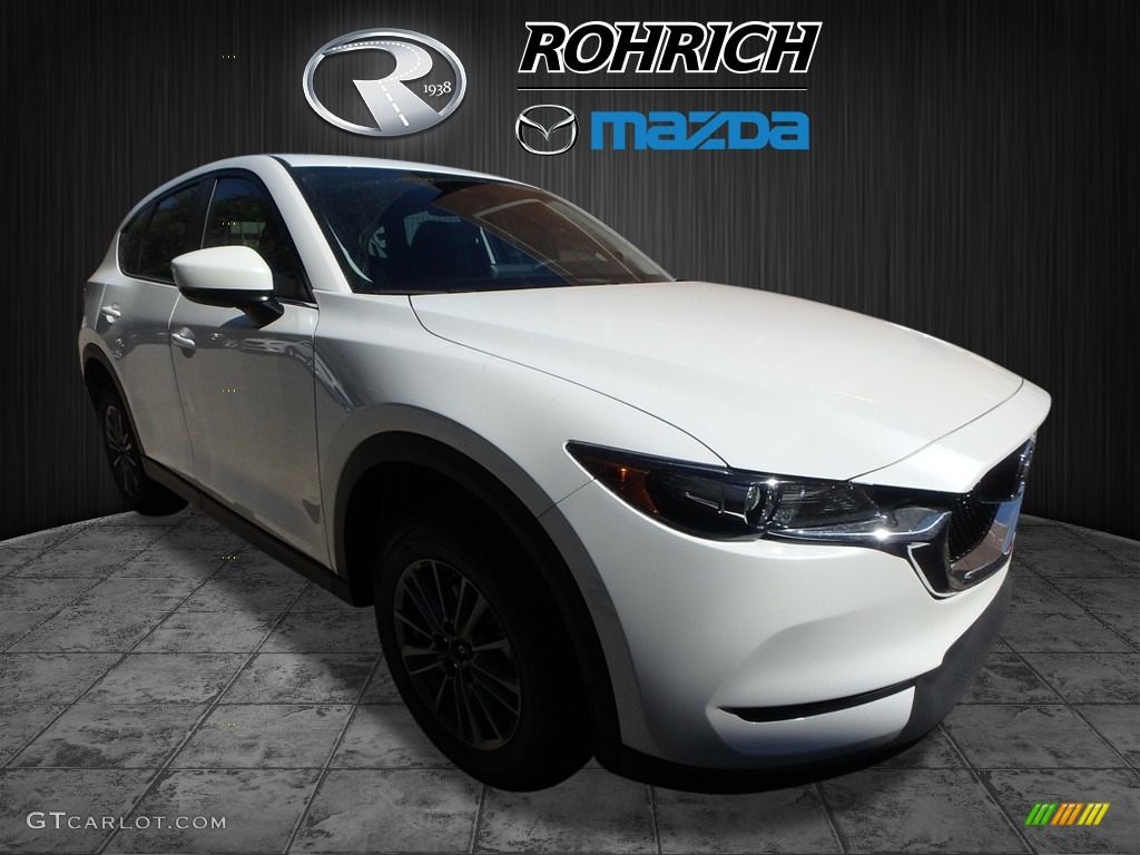 Crystal White Pearl Mazda CX-5