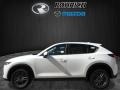 2017 Crystal White Pearl Mazda CX-5 Touring AWD  photo #3