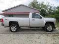 2013 Silver Ice Metallic Chevrolet Silverado 2500HD LT Regular Cab 4x4  photo #4