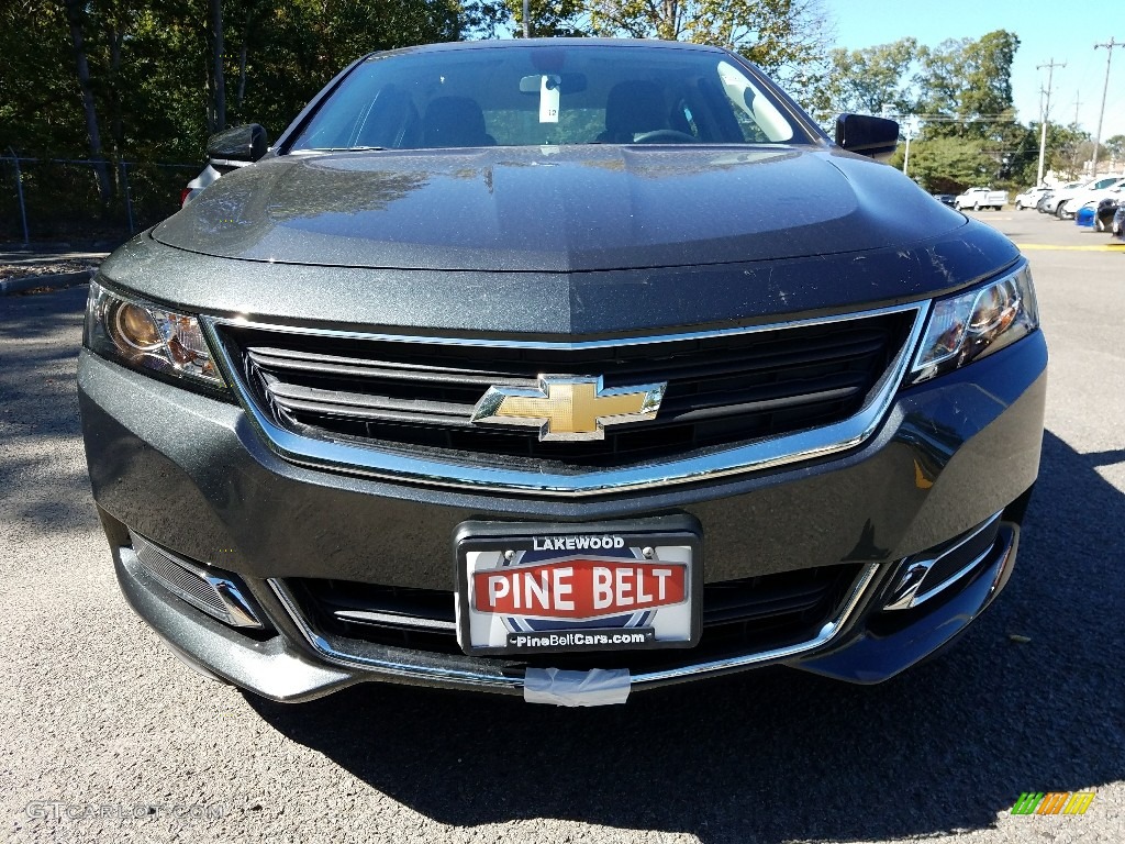 2018 Impala LS - Nightfall Gray Metallic / Jet Black/Dark Titanium photo #2