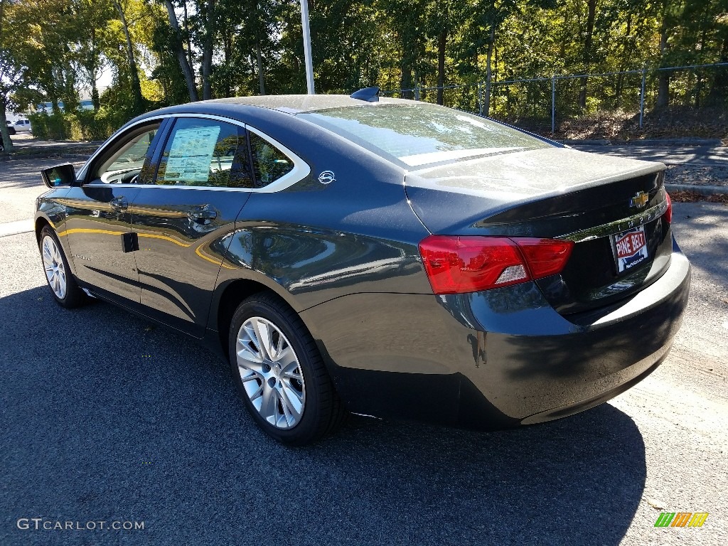 2018 Impala LS - Nightfall Gray Metallic / Jet Black/Dark Titanium photo #4
