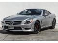 2014 Matte-Finish Shadow Grey Metallic Mercedes-Benz SL 63 AMG Roadster  photo #14