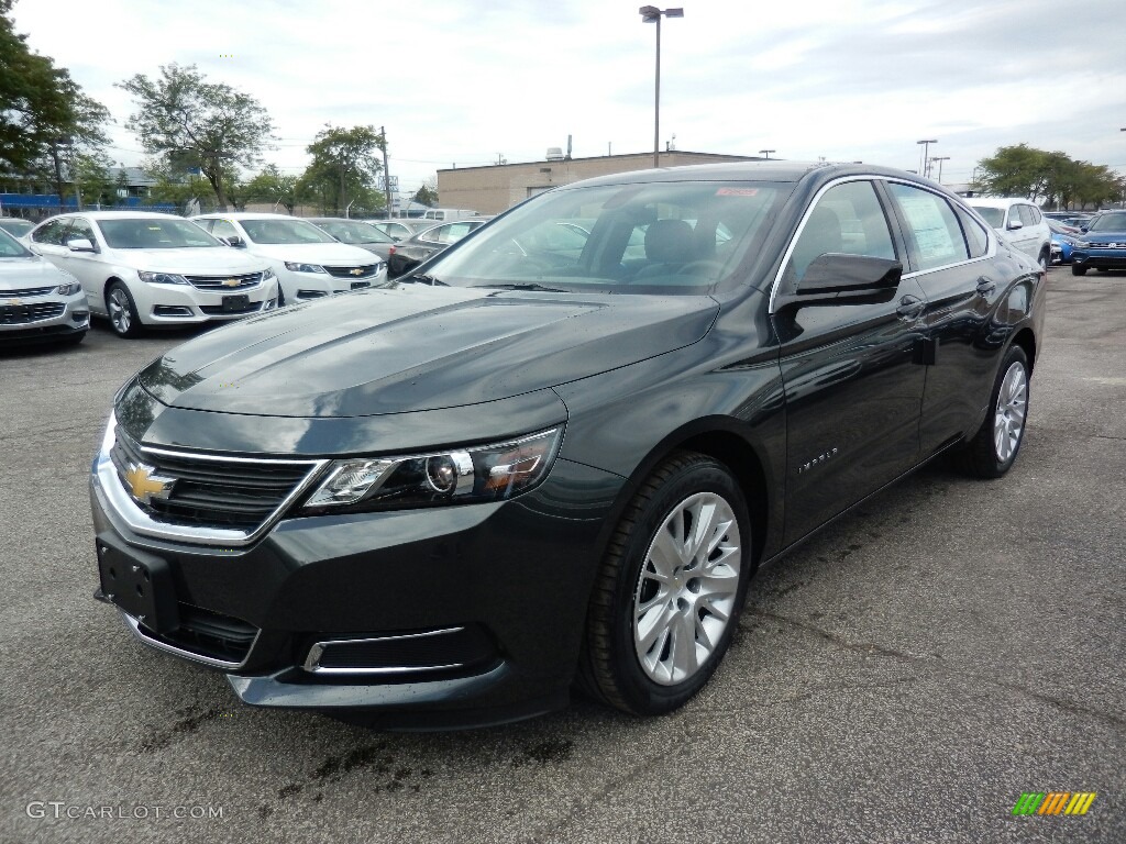 Nightfall Gray Metallic 2018 Chevrolet Impala LS Exterior Photo #123115074