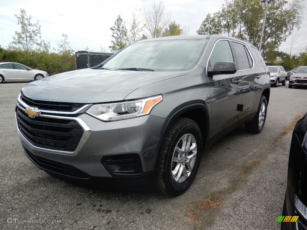 2018 Traverse LS - Satin Steel Metallic / Jet Black photo #1