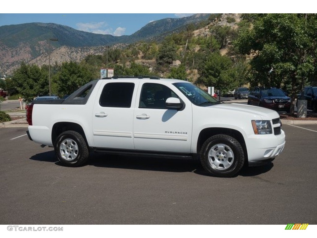 2011 Avalanche LS 4x4 - Summit White / Ebony photo #5