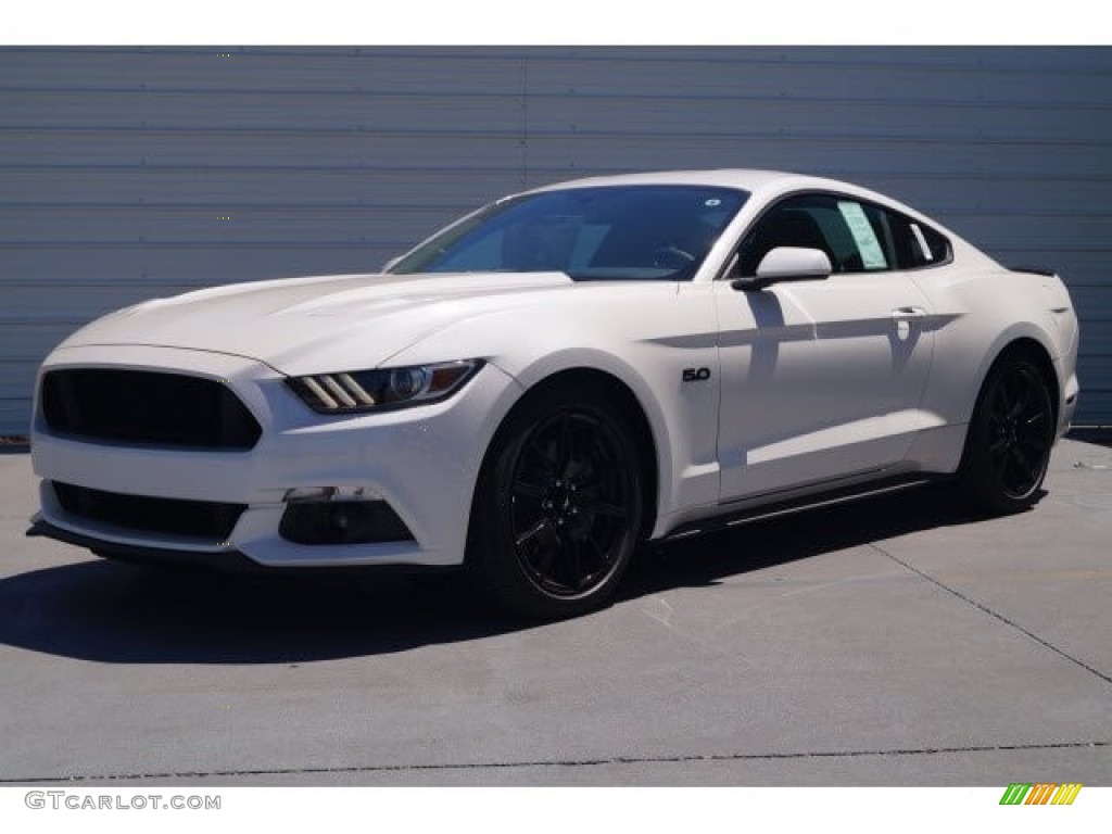 2017 Mustang GT Coupe - Oxford White / Ebony Recaro Sport Seats photo #3