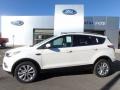 White Platinum 2018 Ford Escape Titanium 4WD