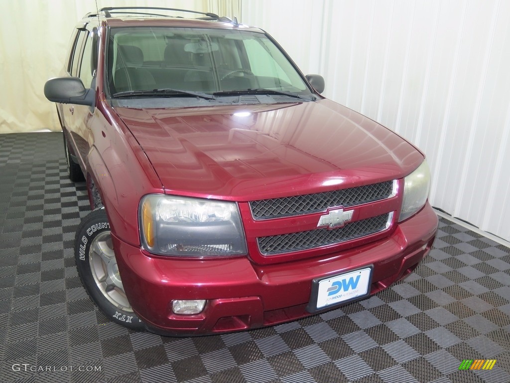 2008 TrailBlazer LT 4x4 - Red Jewel / Ebony photo #3