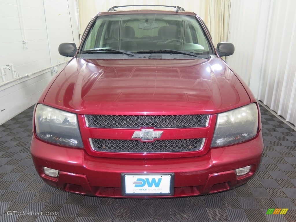 2008 TrailBlazer LT 4x4 - Red Jewel / Ebony photo #4