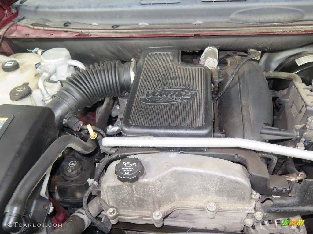 2008 TrailBlazer LT 4x4 - Red Jewel / Ebony photo #22