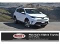 2018 Super White Toyota RAV4 XLE AWD  photo #1