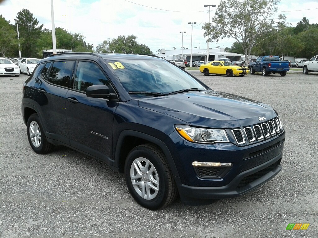 2018 Compass Sport - Jazz Blue Pearl / Black photo #7