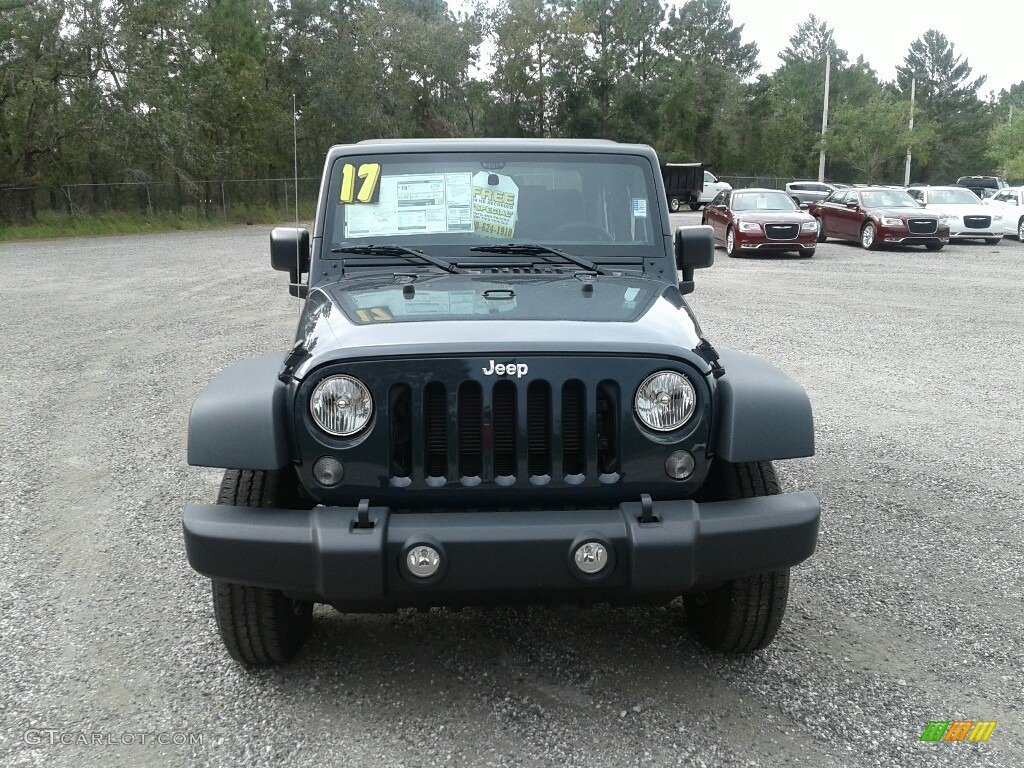 2017 Wrangler Sport 4x4 - Rhino / Black photo #8
