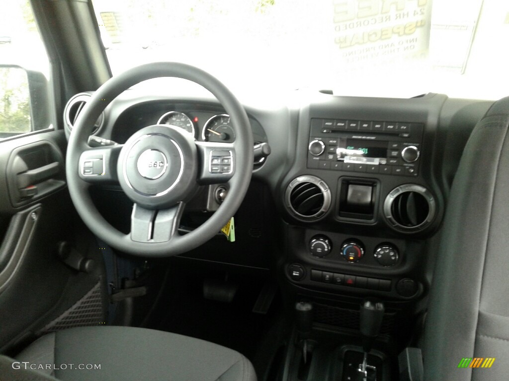 2017 Wrangler Sport 4x4 - Rhino / Black photo #13