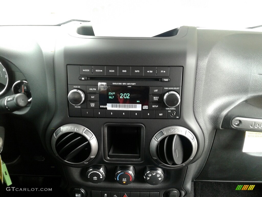 2017 Wrangler Sport 4x4 - Rhino / Black photo #15