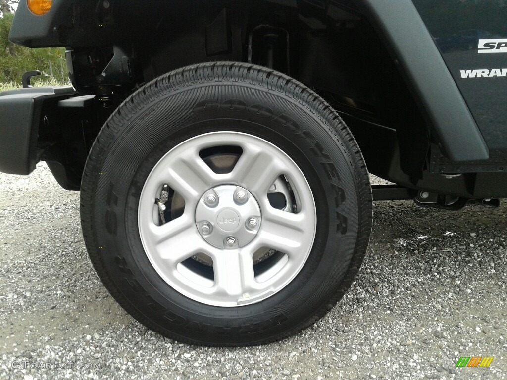 2017 Wrangler Sport 4x4 - Rhino / Black photo #20