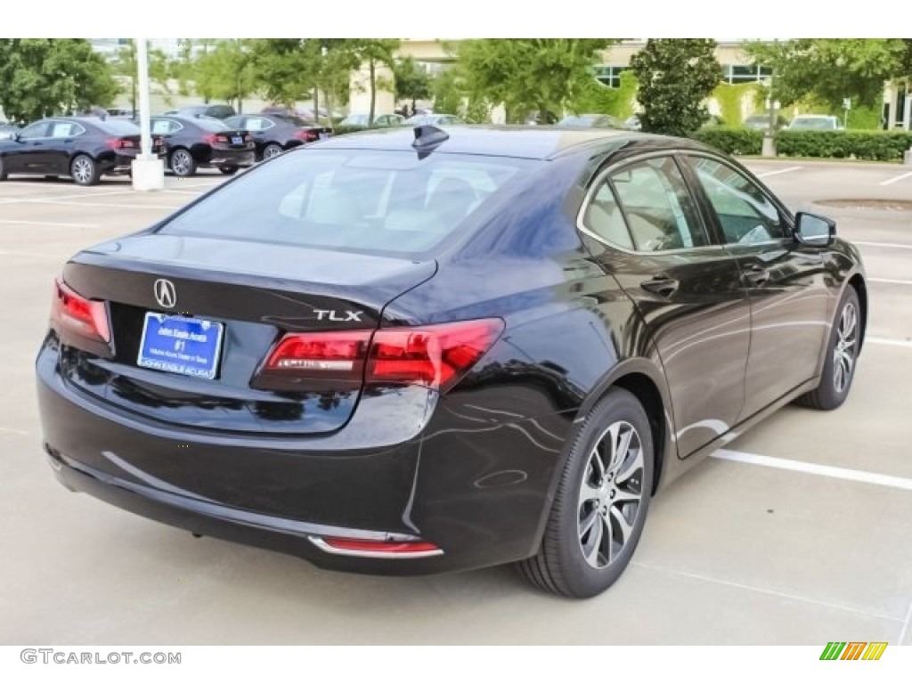 2017 TLX Sedan - Crystal Black Pearl / Ebony photo #7