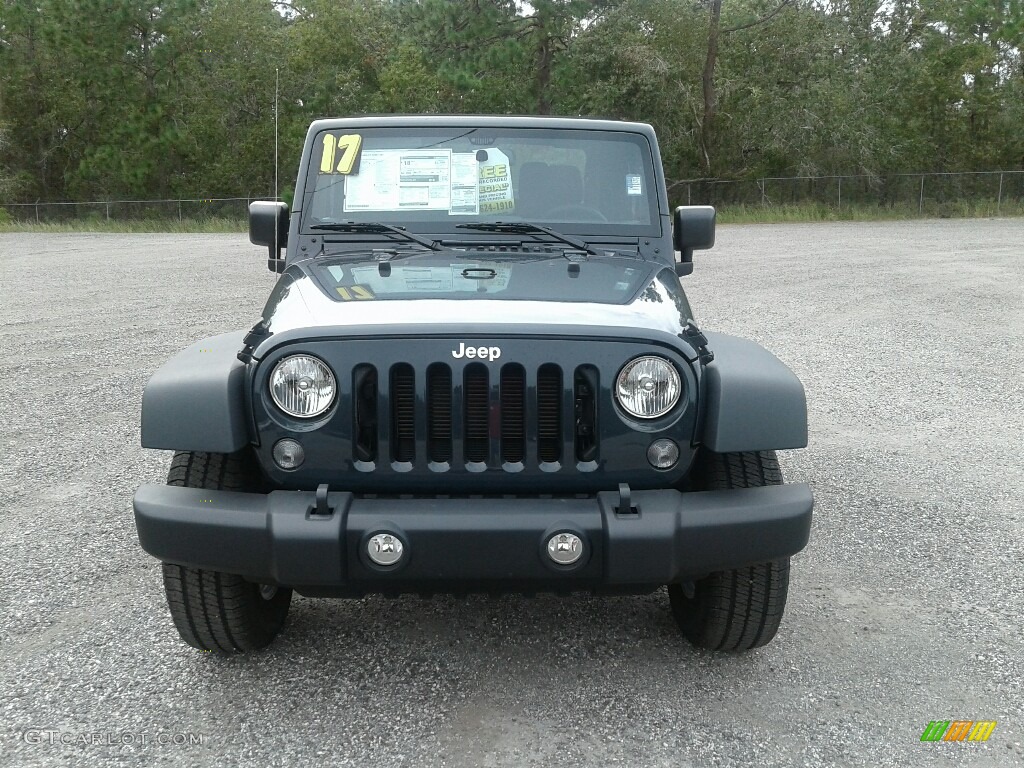 2017 Wrangler Sport 4x4 - Rhino / Black photo #8