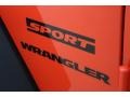 2015 Sunset Orange Pearl Jeep Wrangler Sport 4x4  photo #10