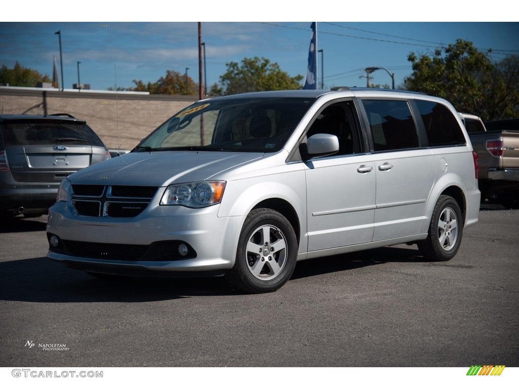 2011 Grand Caravan Crew - Bright Silver Metallic / Black/Light Graystone photo #1