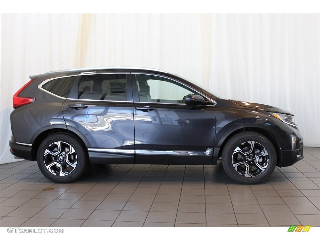 2017 CR-V Touring - Gunmetal Metallic / Gray photo #3